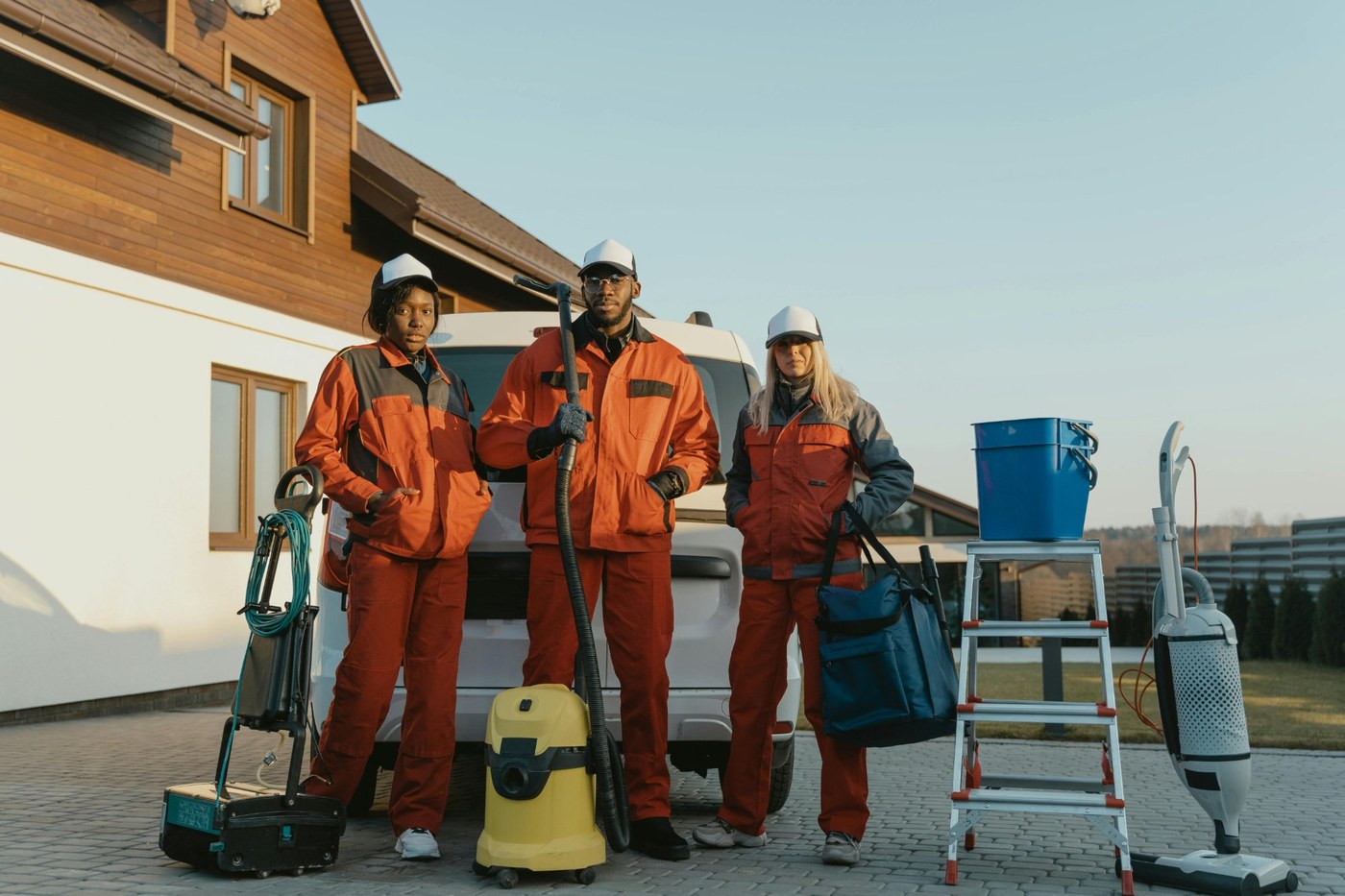 Golden Luxe professional cleaning team